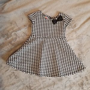 Bow Houndstooth Dress